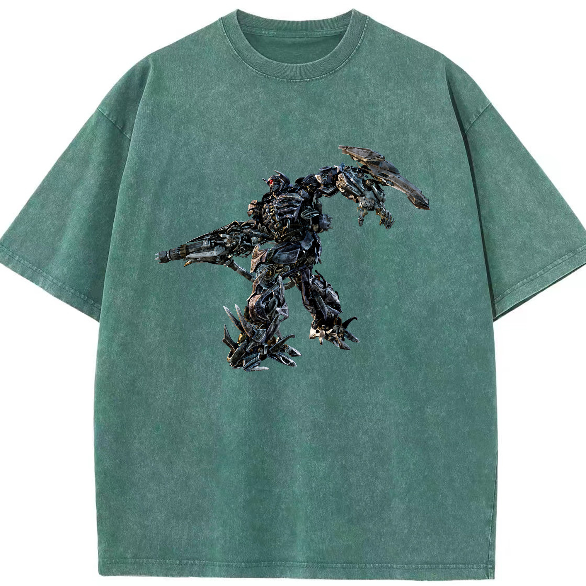 （画像用） Transformers トランスフォーマー 綿100% ヴィンテージ風 半袖Tシャツ（フロントプリント）